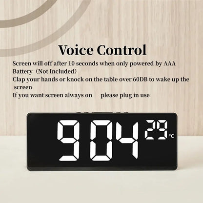 Voice Control Digital Alarm Clock